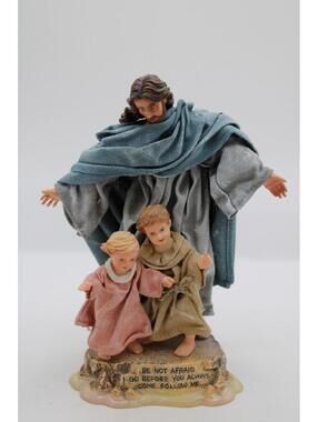 Vintage Ashton Drake Walking With The Lord Collection "Be Not Afraid" Figurine